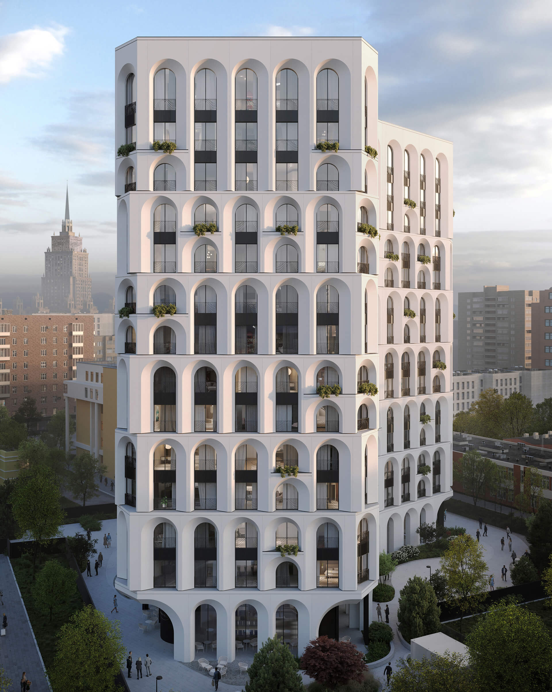 Архитектура ЖК «Доро Милле»