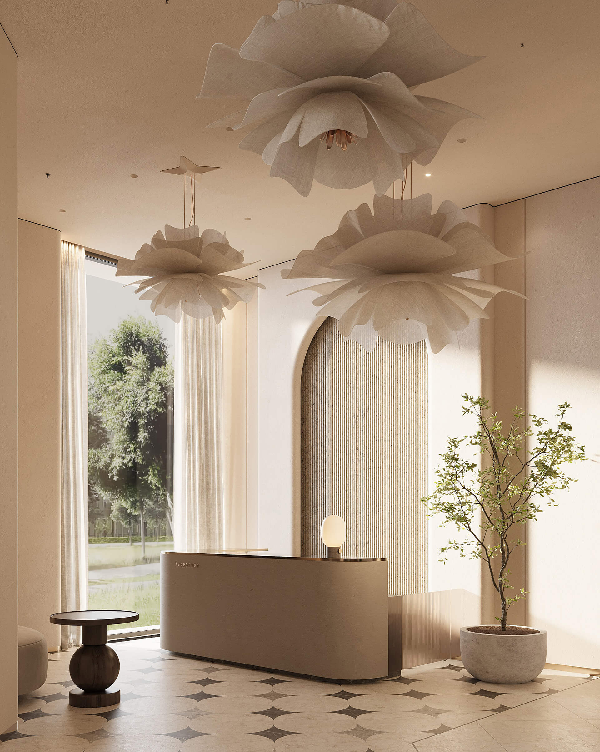 Лобби ЖК «Доро Милле»